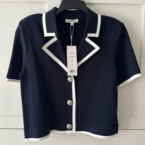 veronica beard knit jacket